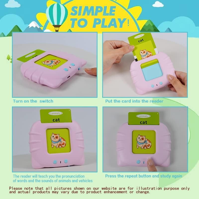 Rechargeable Montessori Educational Cards