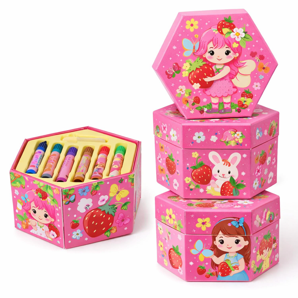 Kidzotic 46-Piece Art Set for Kids | Drawing & Coloring Kit with Crayons, Sketch Pens & More